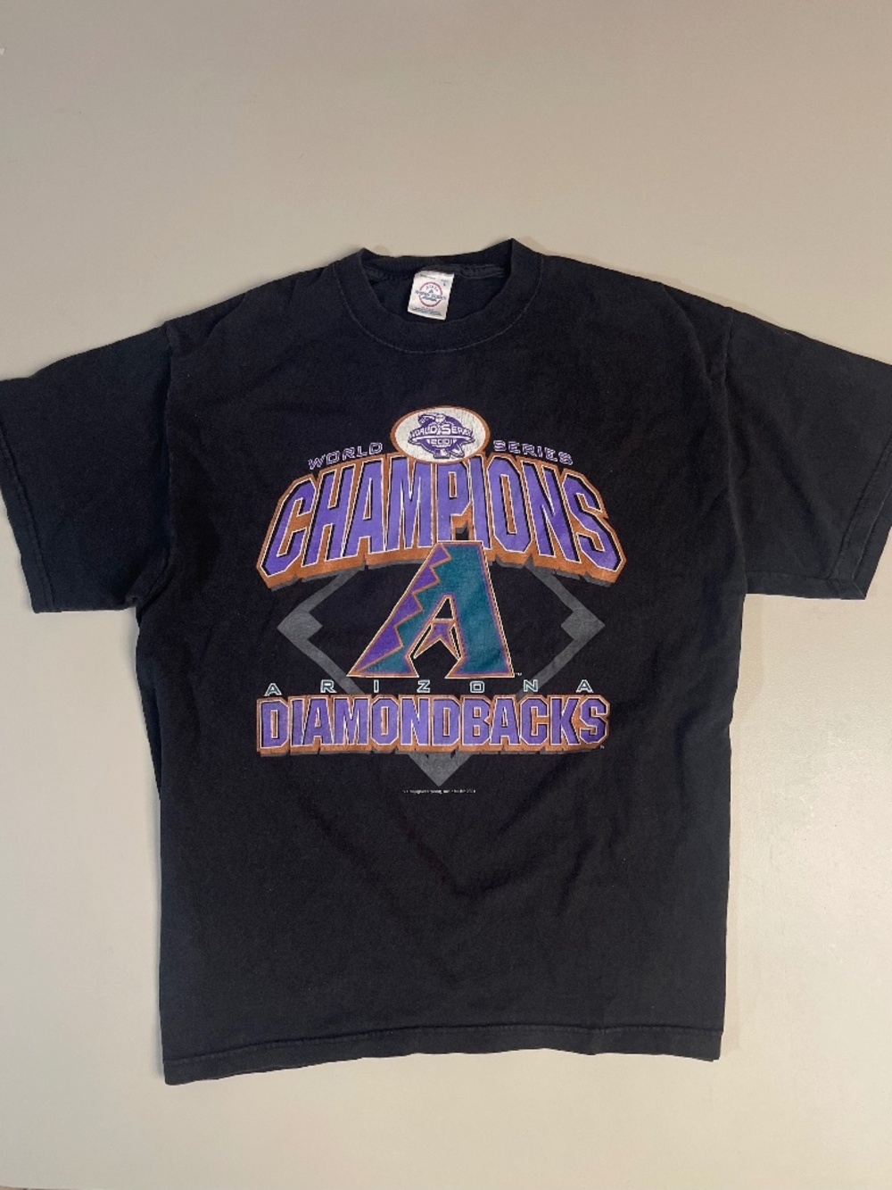 Arizona Diamondbacks 2001 World Series Sports Tee Vintage
